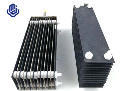 Electrólisis de agua con ánodo de titanio